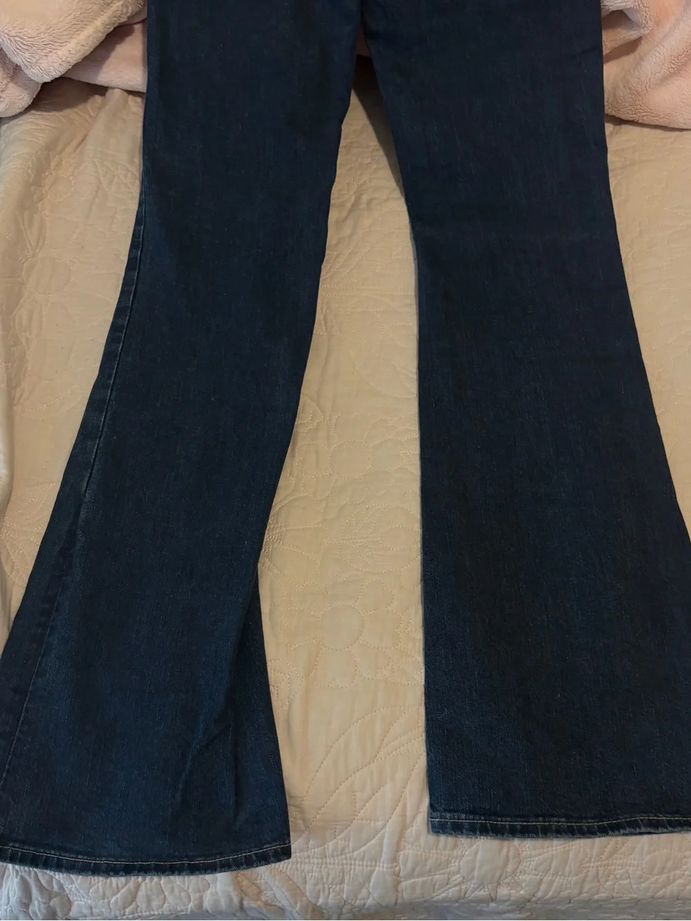 PAIGE Dark Blue Bootcut Jeans